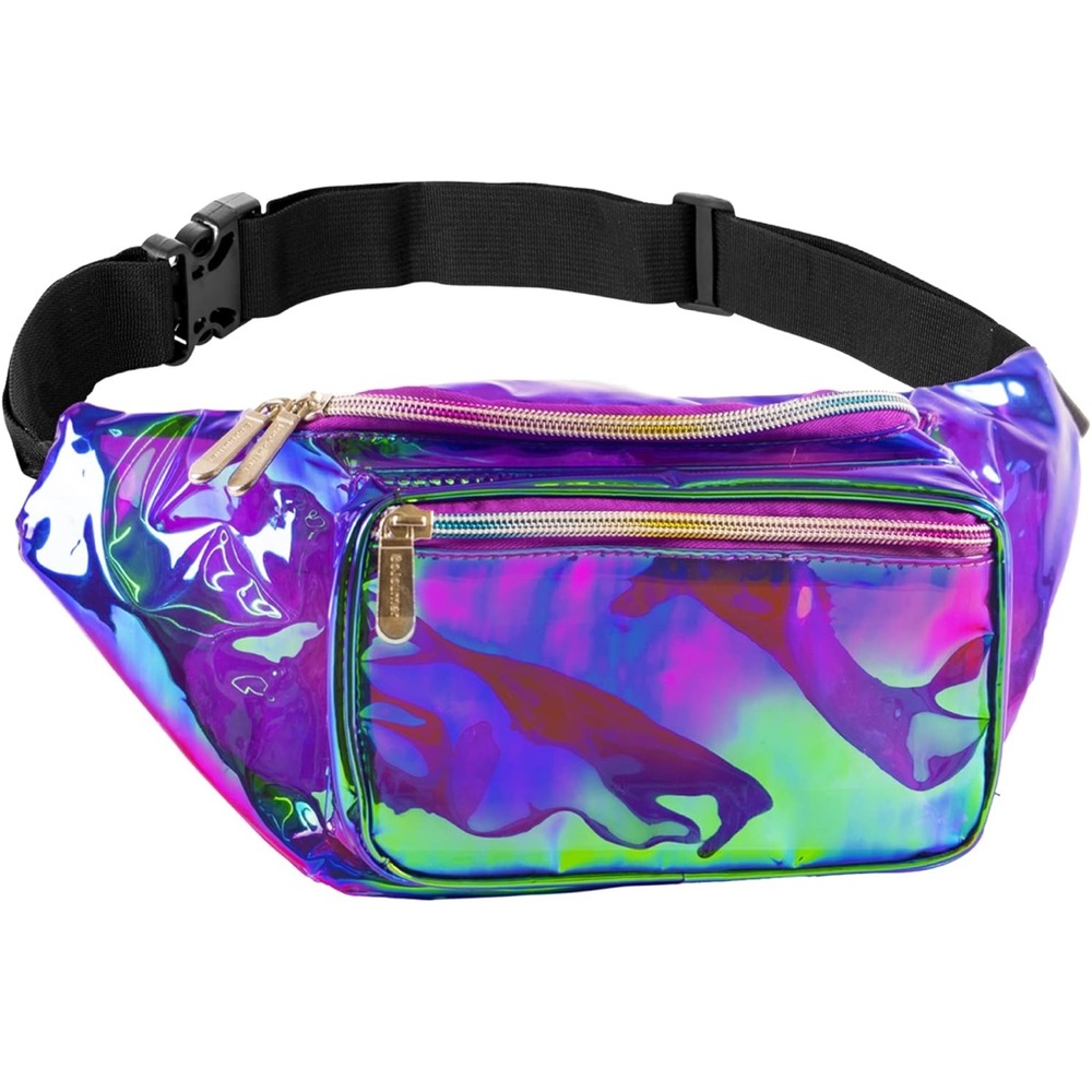 Iridescent Festival Crossbody Bag